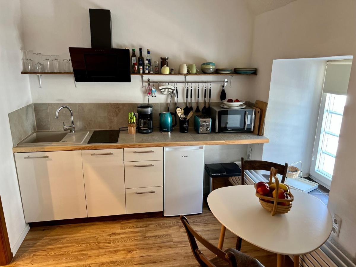 Apartment Georgstor Im Posthalterhof Mit Sauna 布兰肯海姆 外观 照片
